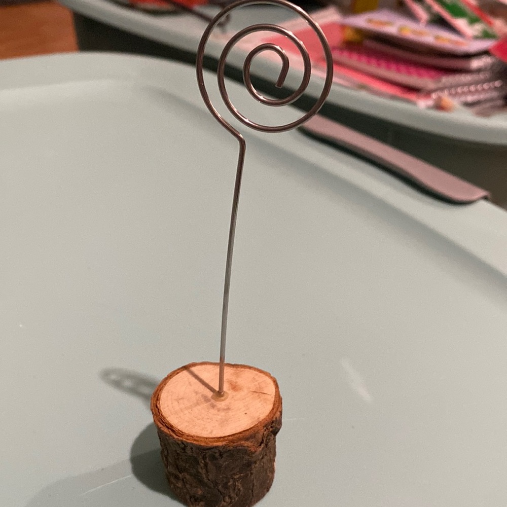 10 Wood Photo or Card holder